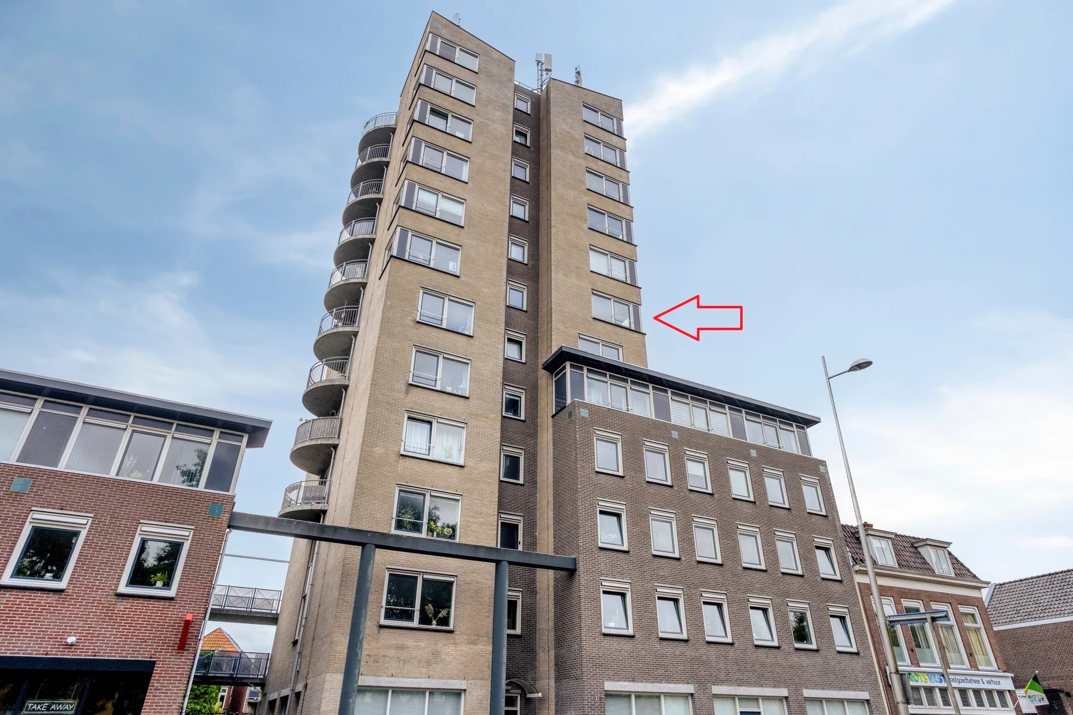 Portiekflat Noorderweg 82 in Leeuwarden