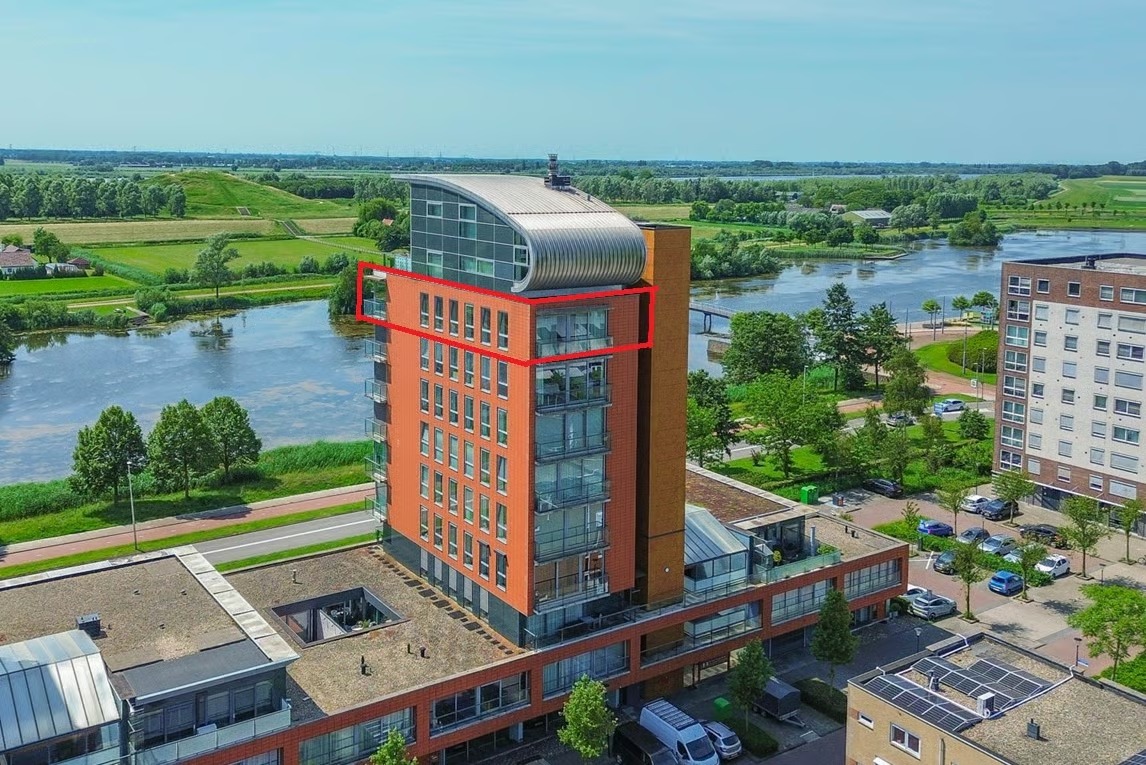 Portiekflat Steekkant 107 in Barendrecht