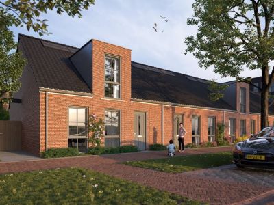 Eengezinswoning, hoekwoning Wittoucksingel 104 in Bergen op Zoom
