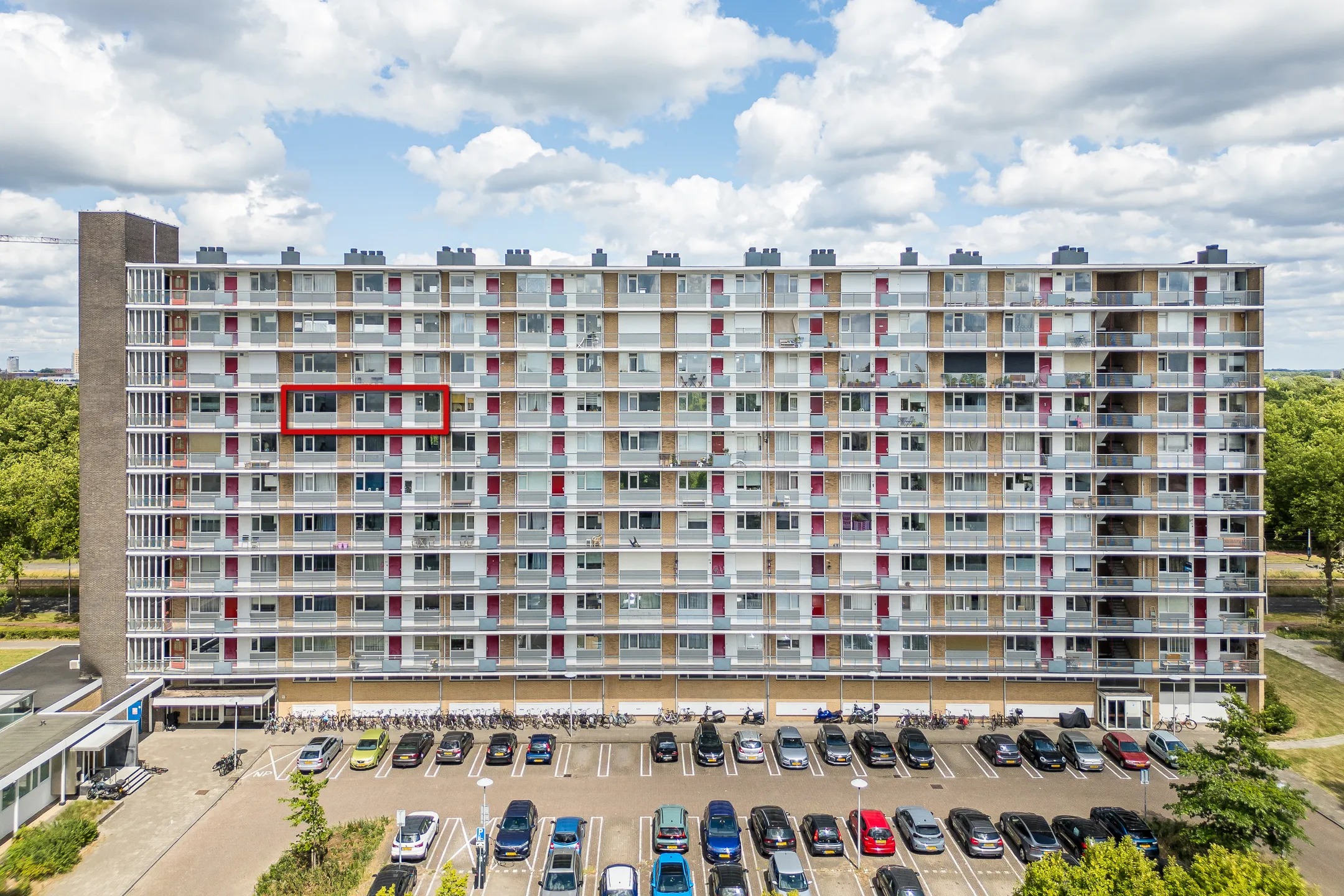Galerijflat Livingstonelaan 578 in Utrecht