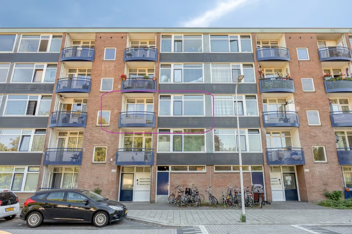 Portiekflat Haringvlietstraat 58 in Deventer