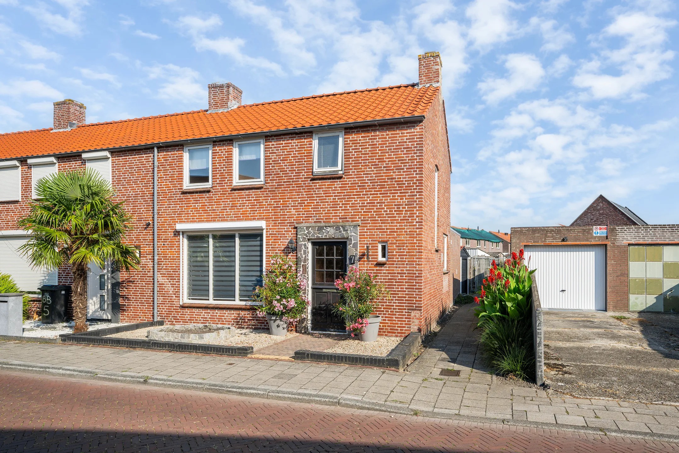 Hoekwoning Bonenblokstraat 7 in Oud-Vossemeer