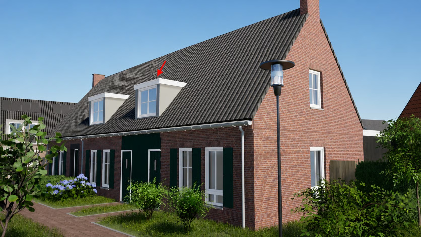 Tussenwoning Monseigneur Berkvensstraat 82 b in Liessel