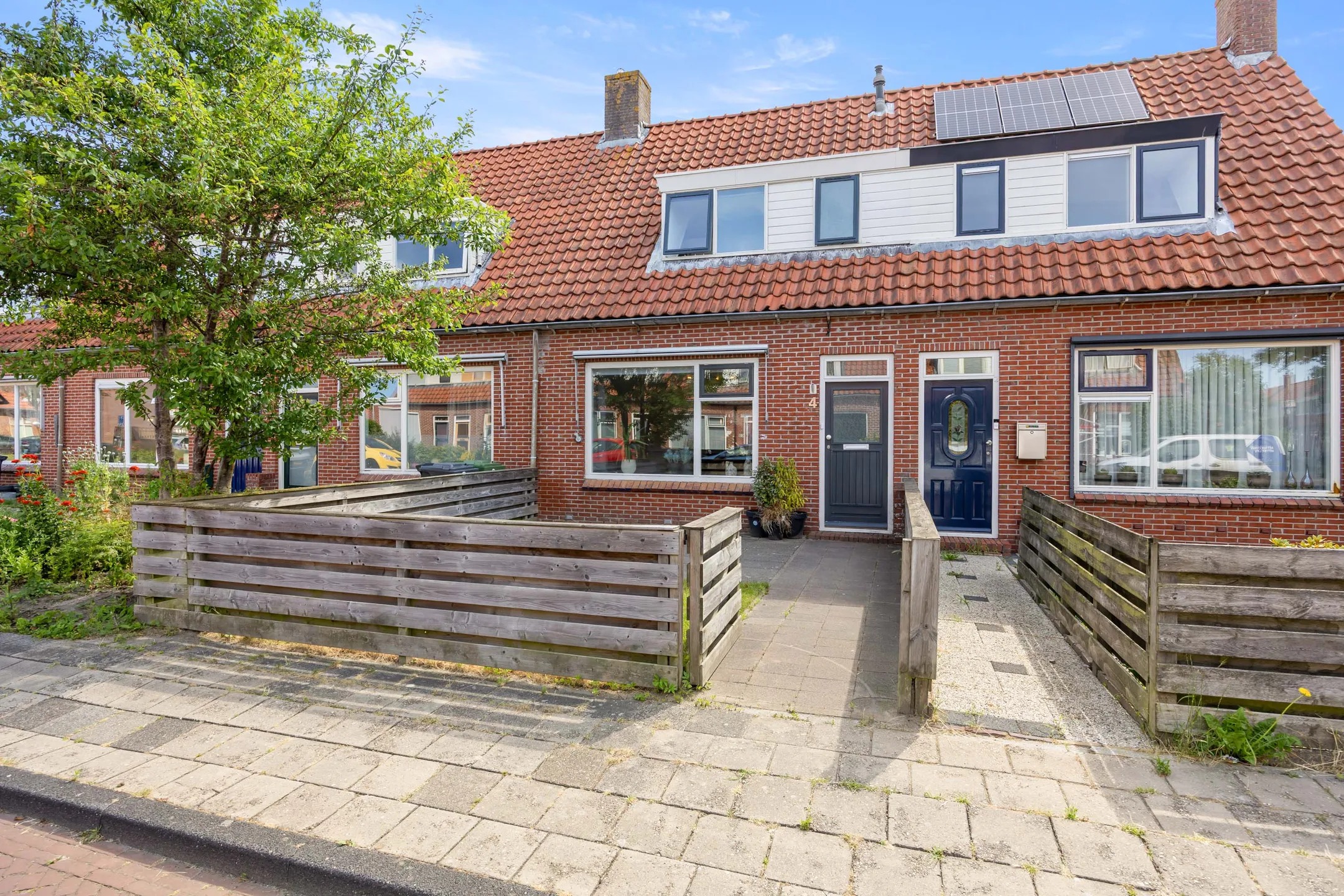 Tussenwoning Professor Wassenberghstraat 4 in Franeker