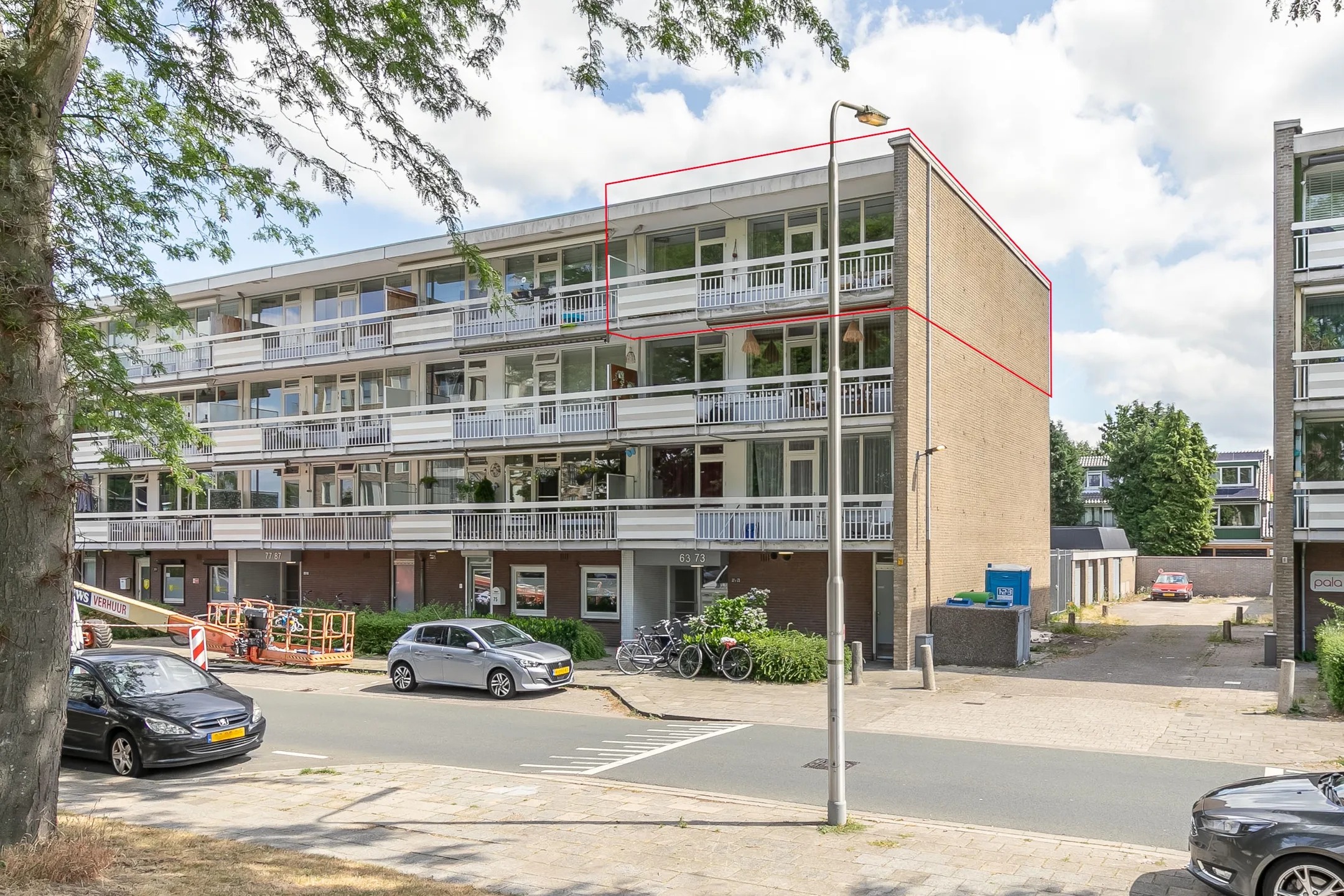 Galerijflat Zangvogelweg 71 in Amersfoort