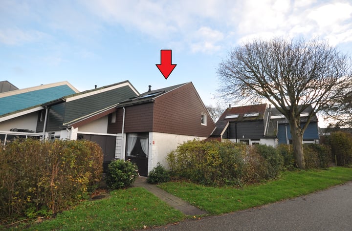 Eengezinswoning, verspringende woning Strand 39 Zoutelande
