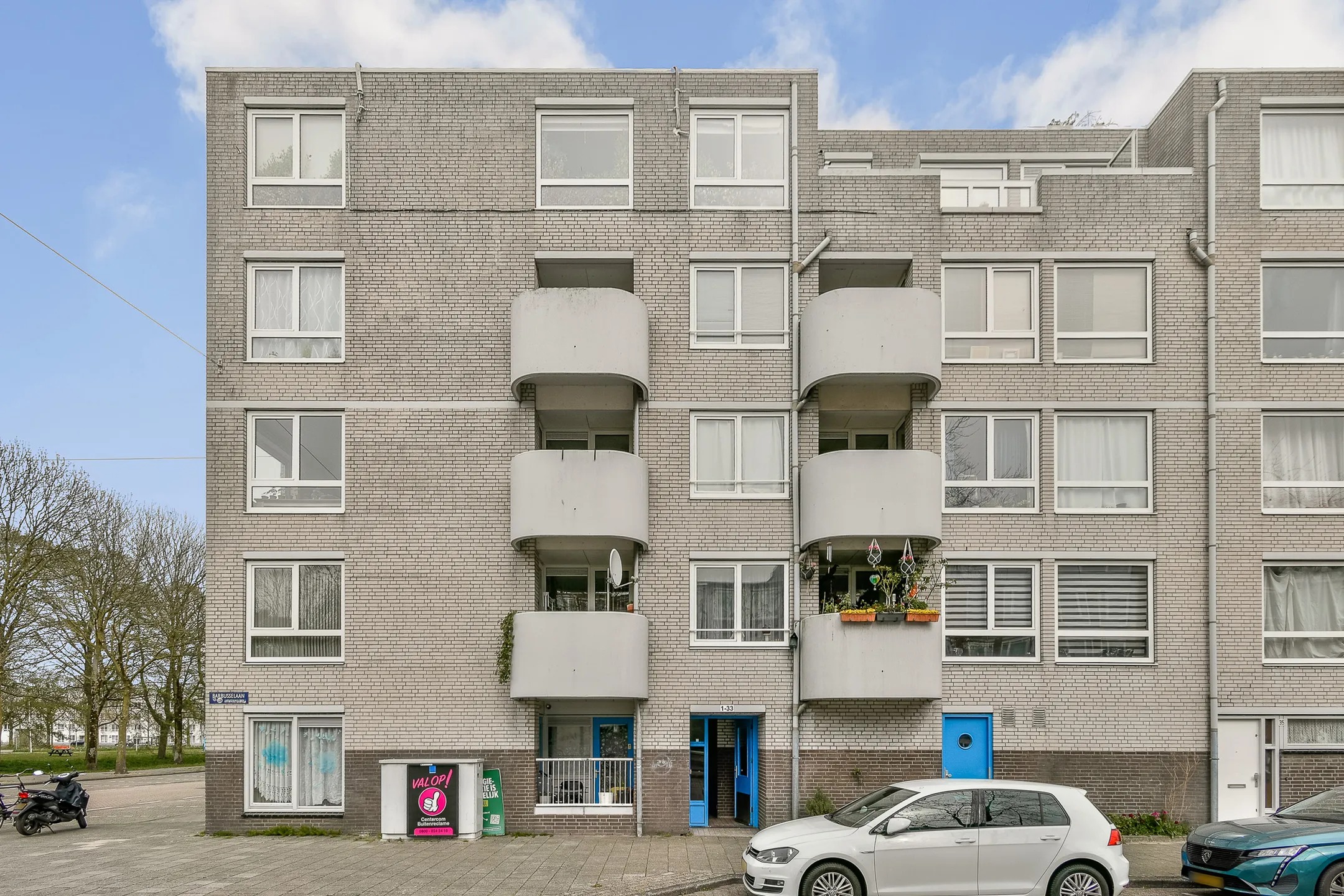 Portiekflat Barbusselaan 33 Amsterdam