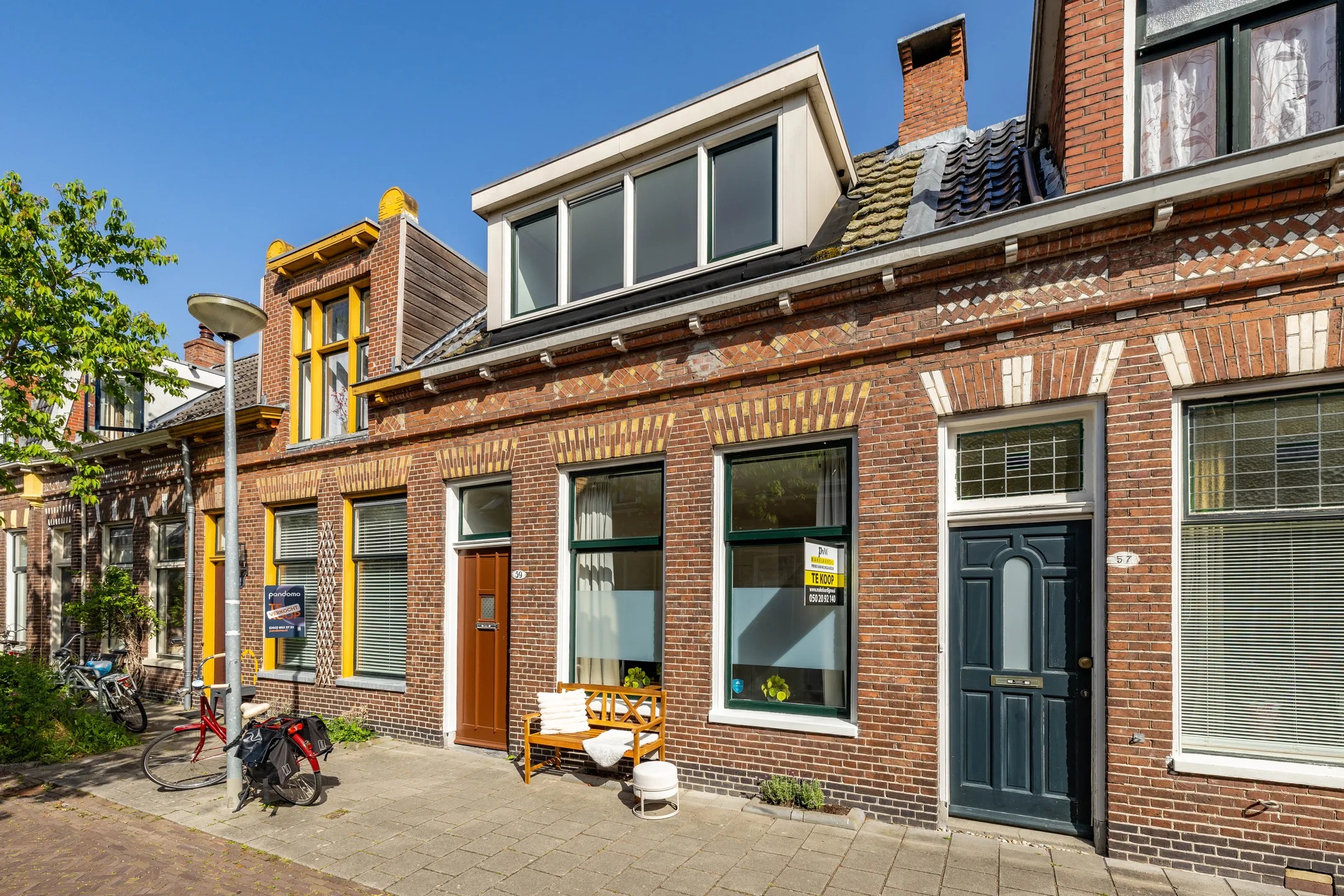 Tussenwoning Nieuwe Blekerstraat 59 in Groningen