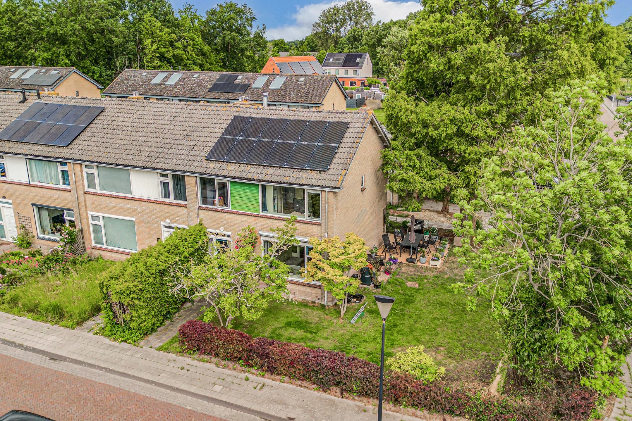 Hoekwoning Houtmoune 25 in Gorredijk