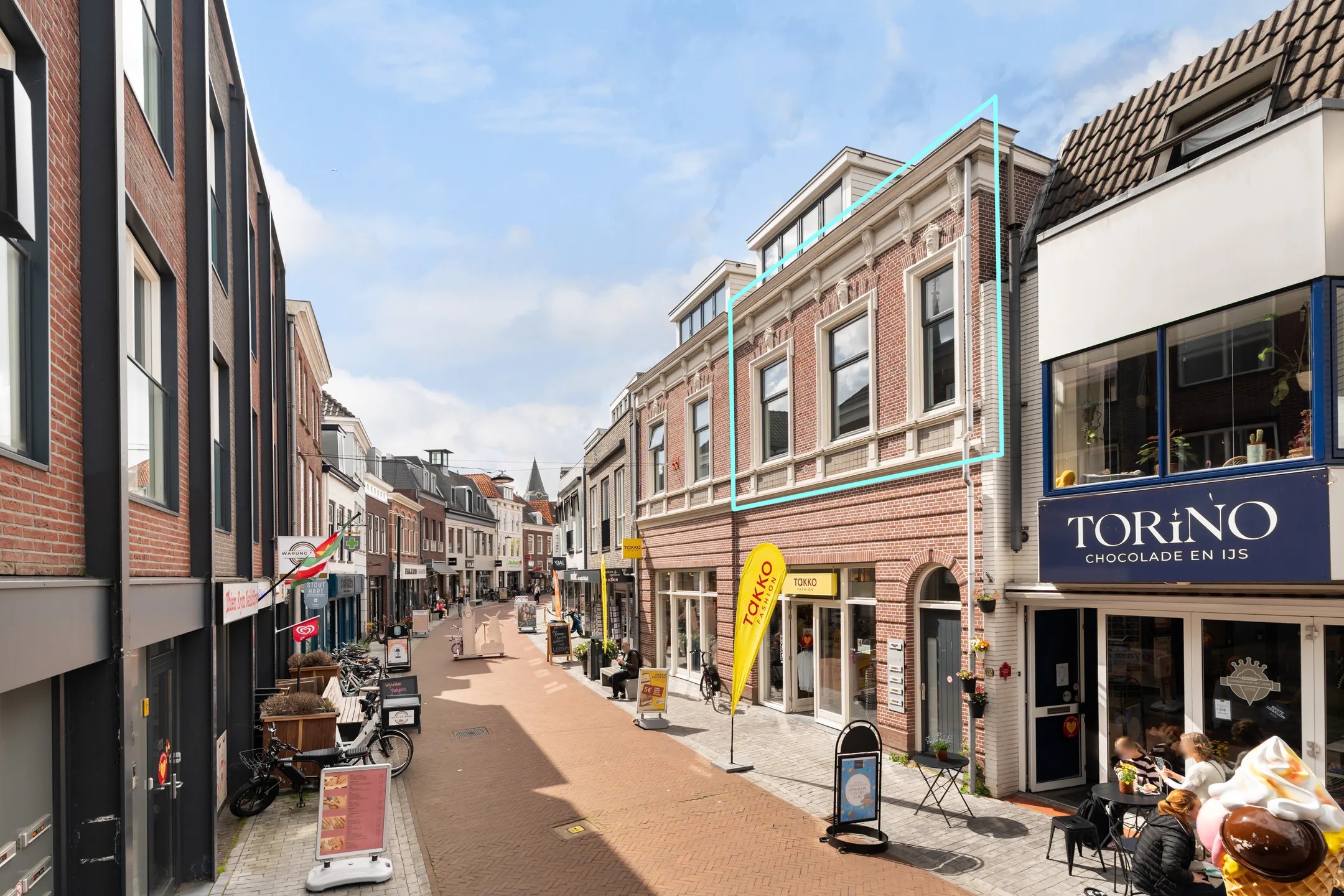 Portiekflat Voorstraat 91 A in Woerden