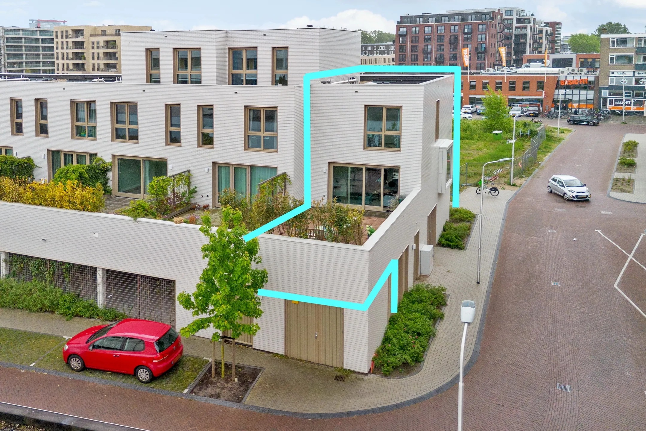 Hoekwoning Ambachtsstraat 30 in Delft
