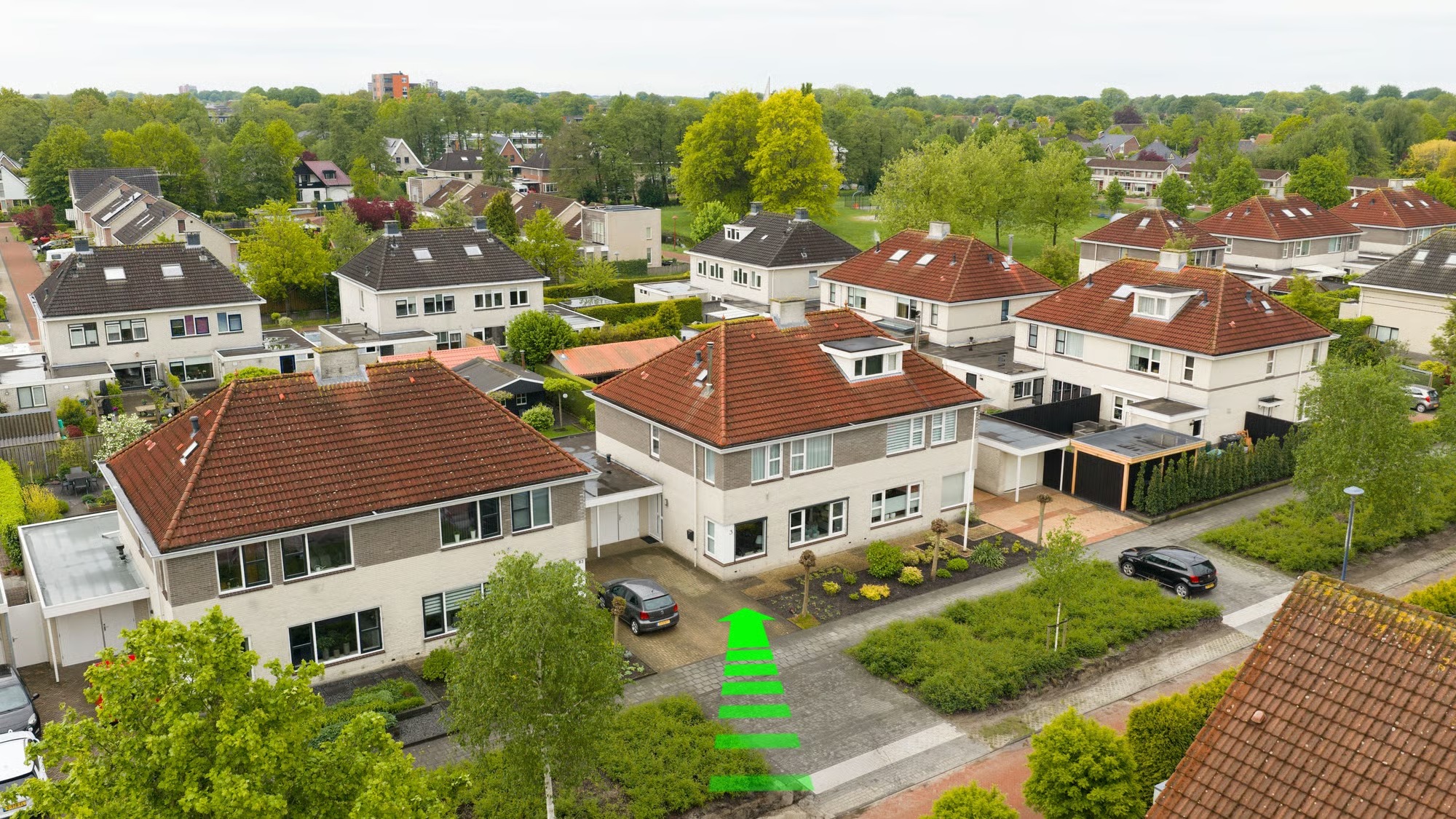 Geschakelde 2-onder-1-kapwoning Eendekroos 3 in Drachten