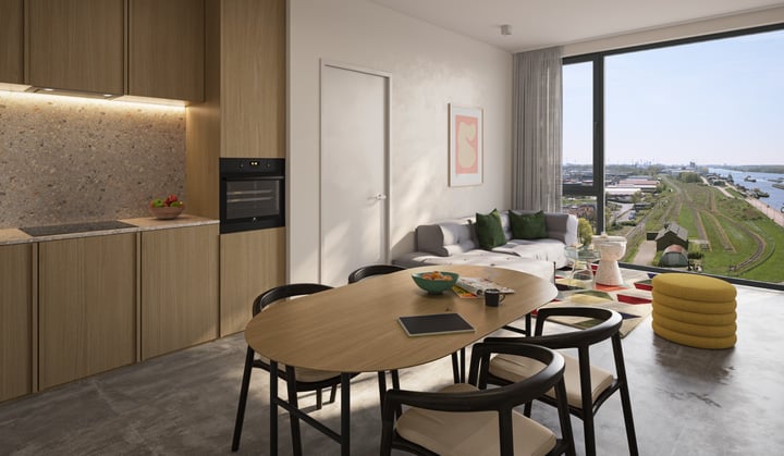 Portiekflat Beurtvaartkade 2 Terneuzen