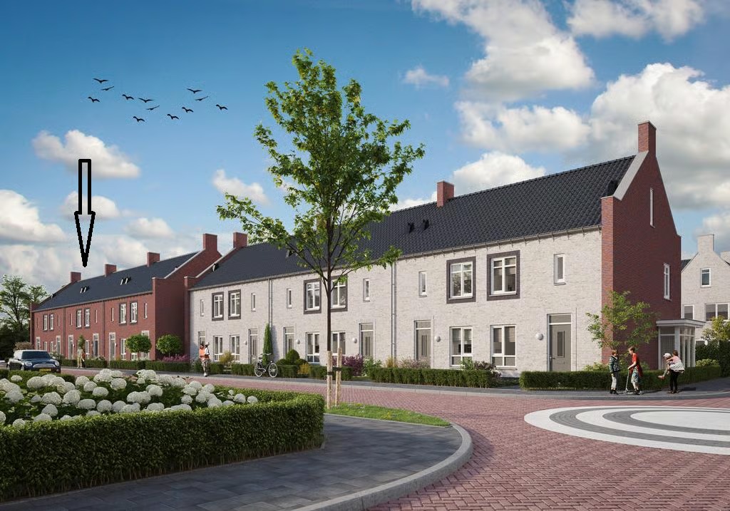 Tussenwoning Graskarper 5 in Rossum