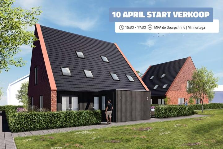 Twee-onder-een-kapwoning Collot d'Escurystrjitte 27 Minnertsga
