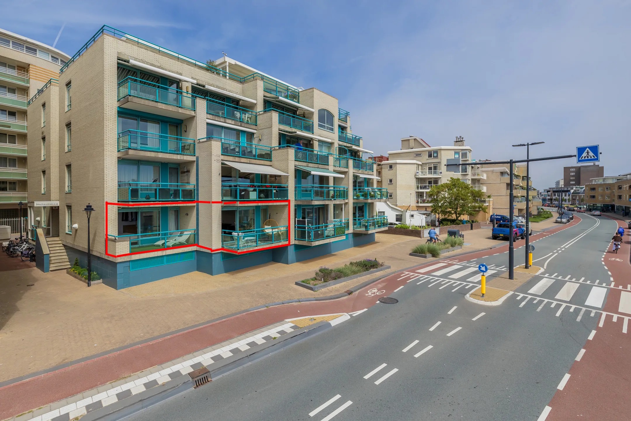 Galerijflat Parallel Boulevard 21 A in Noordwijk