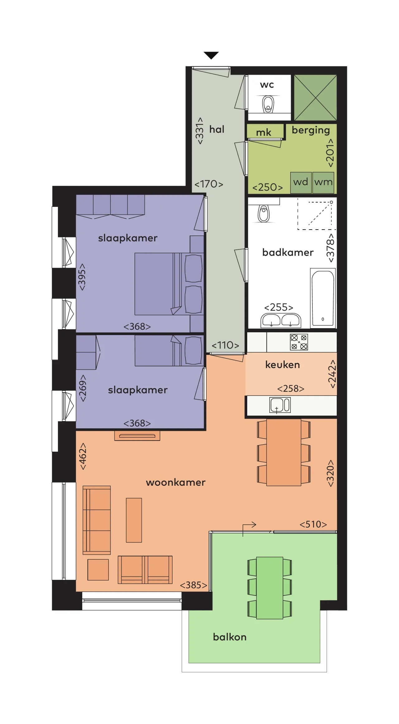 Portiekflat De Monchyplein 33 Rotterdam