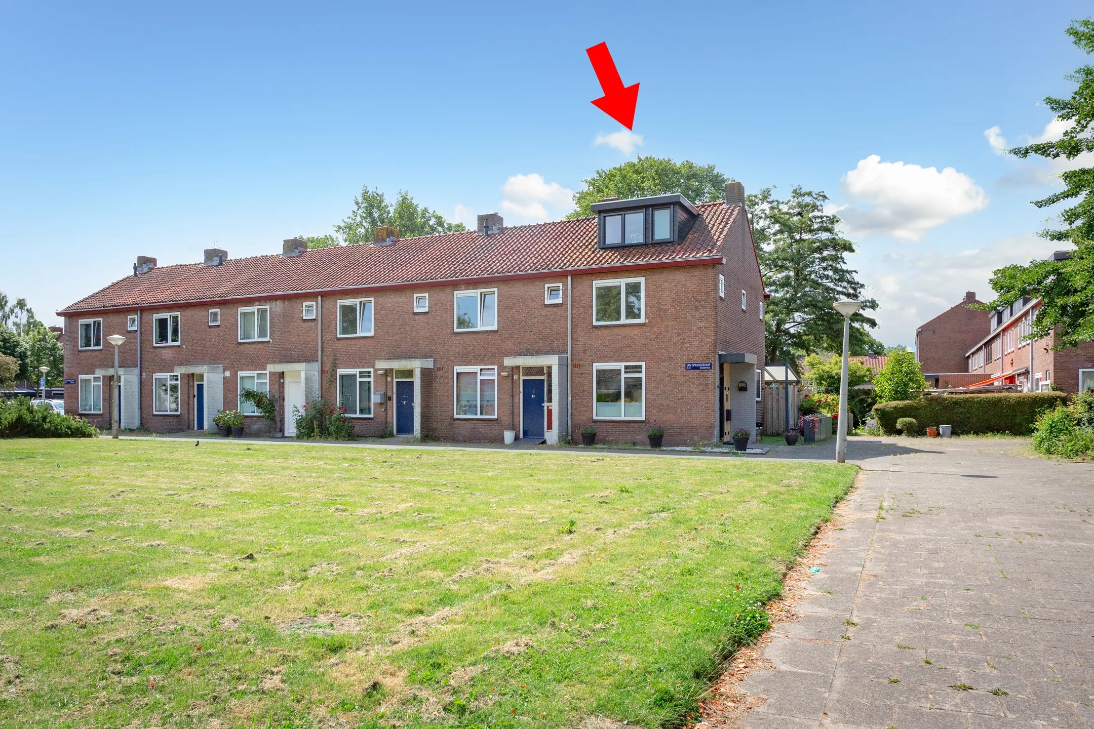 Hoekwoning Jan Springerhof 41 in Amsterdam