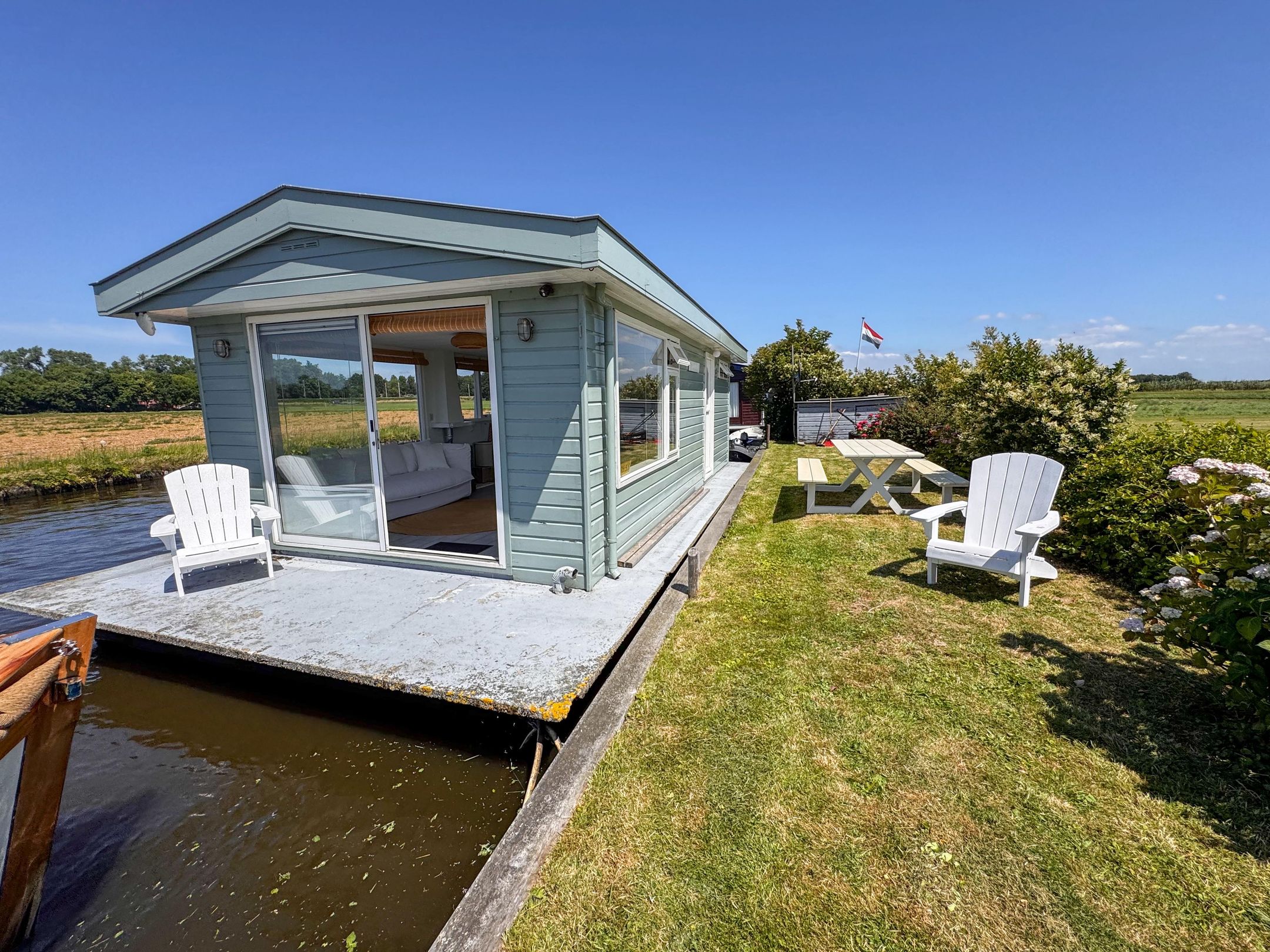 Woonboot, vrijstaande woning Hemmeerpolder 19 Warmond