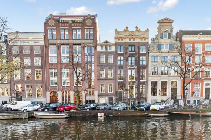 Grachtenpand, tussenwoning Keizersgracht 315 Amsterdam