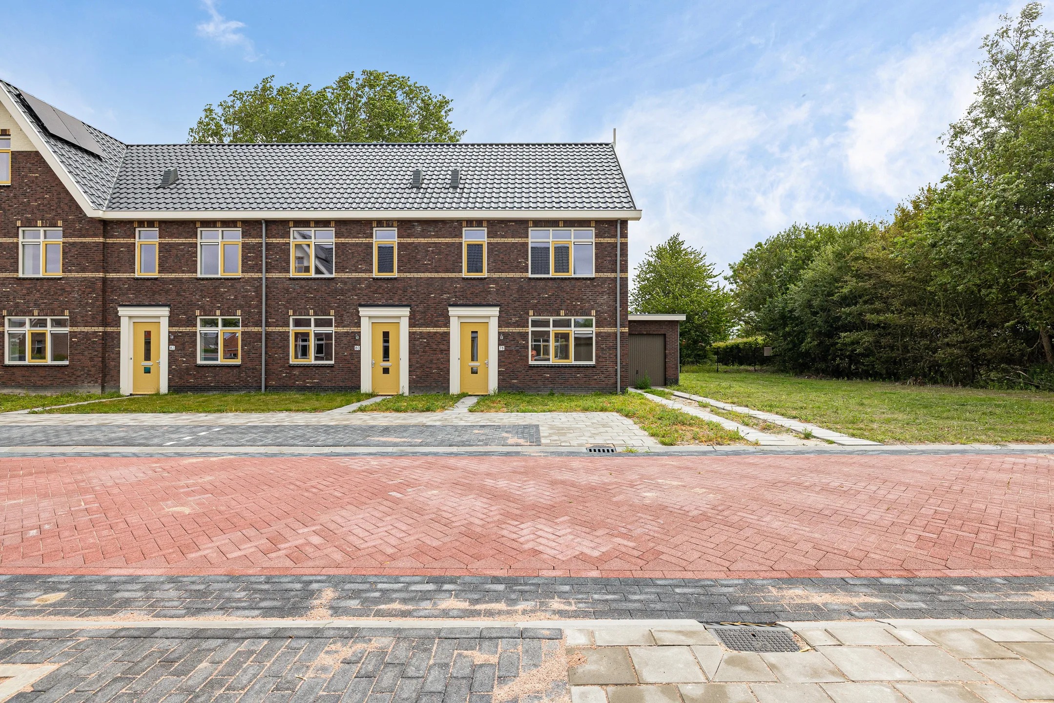 Geschakelde woning van Wijngaardenstraat 78 in St.-Jacobiparochie