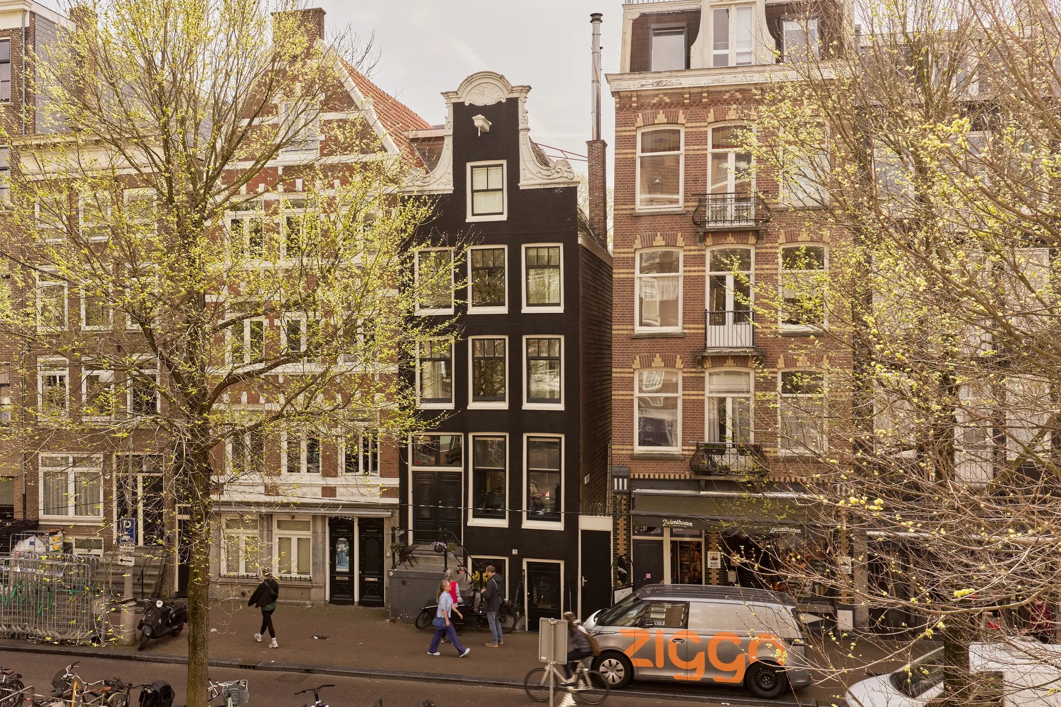 Halfvrijstaande woning Elandsgracht 21 in Amsterdam