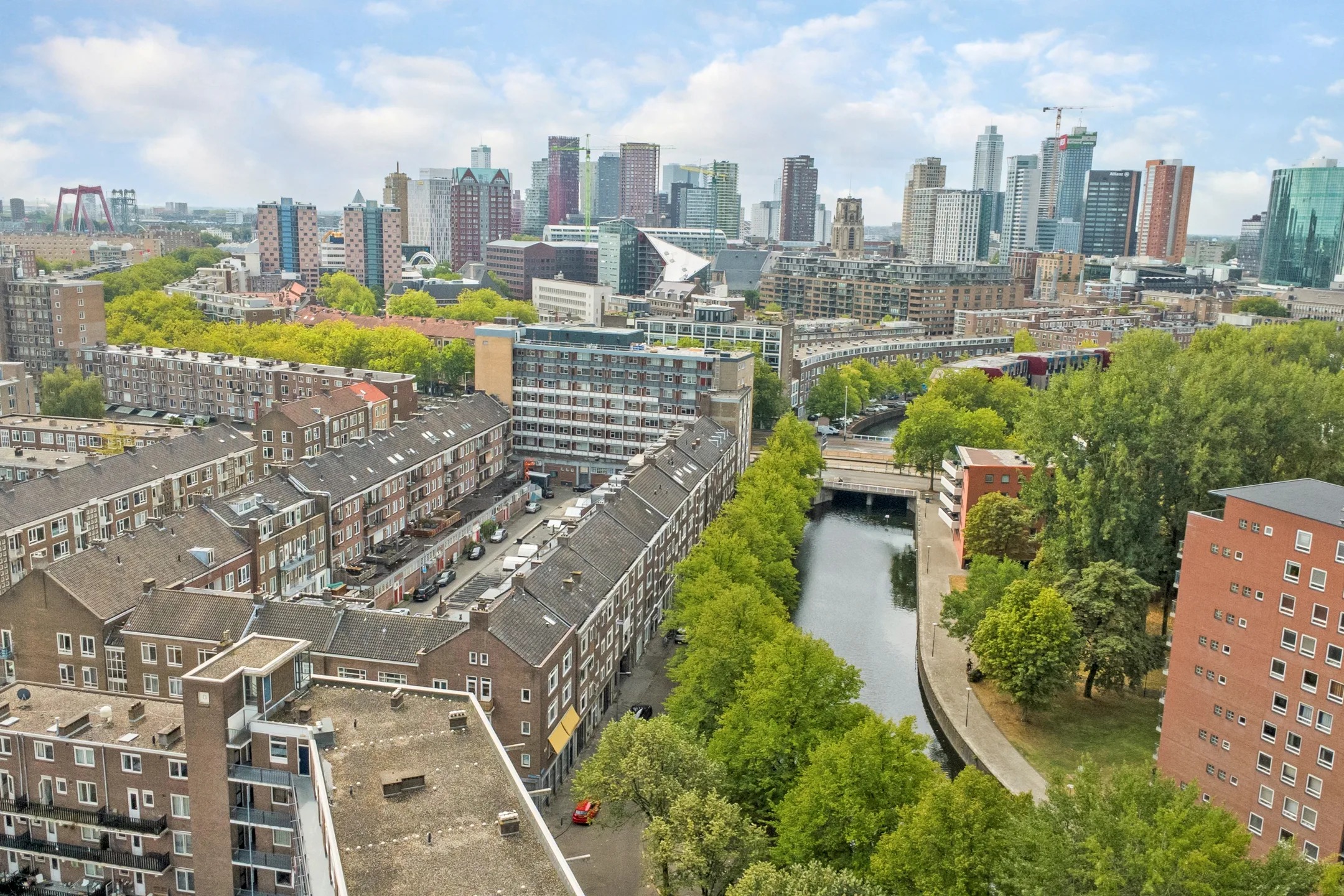 Portiekflat Lombardkade 19 A in Rotterdam