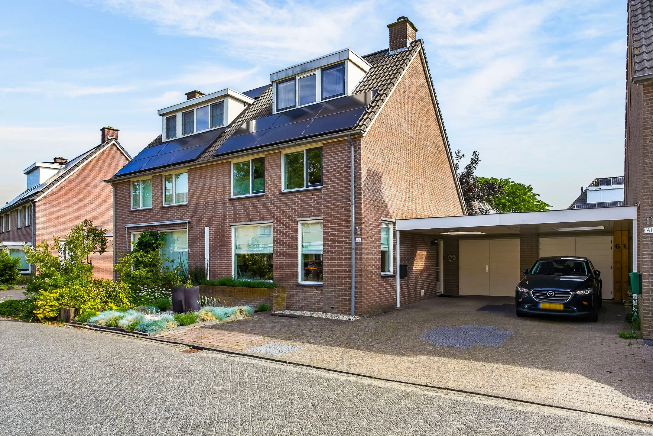 Geschakelde 2-onder-1-kapwoning Warande 59 in Wijk bij Duurstede