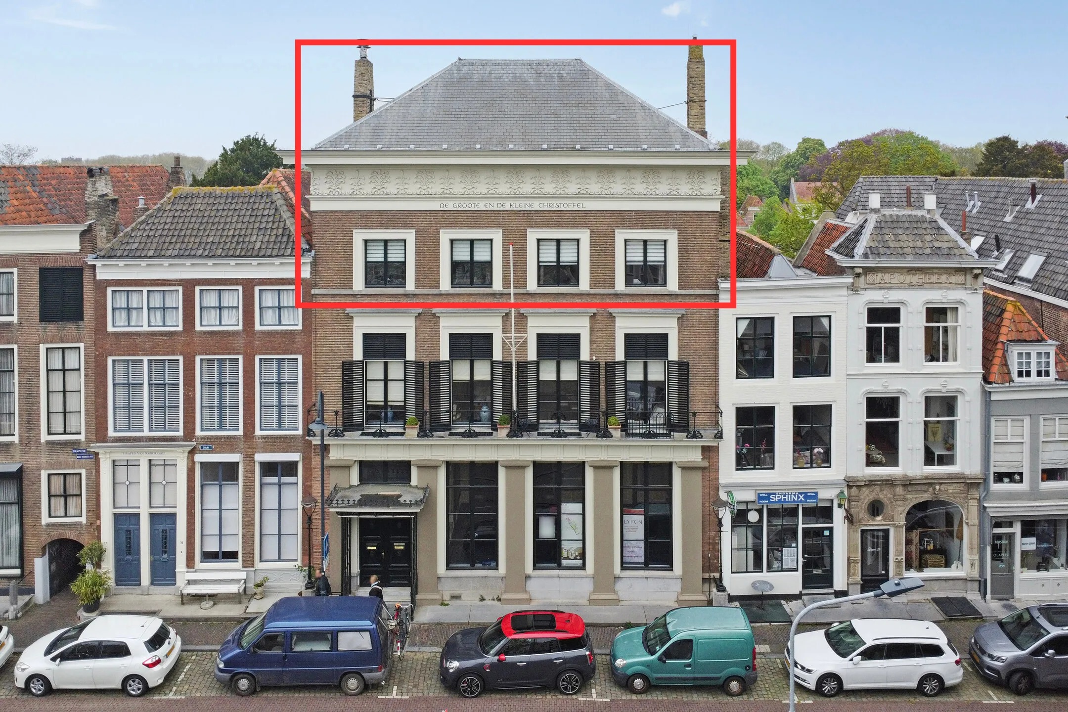 Bovenwoning Dam 21 B in Middelburg