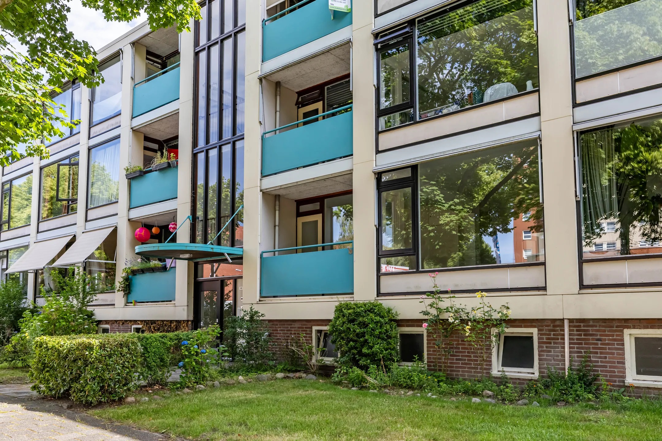 Portiekflat Beethovenlaan 86 Groningen