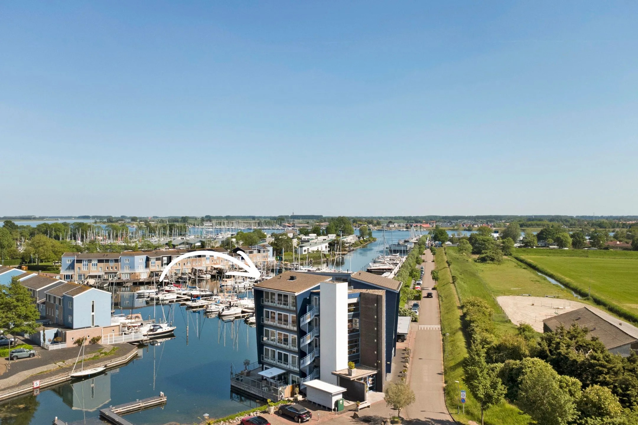 Penthouse Havenweg 27 in Kortgene