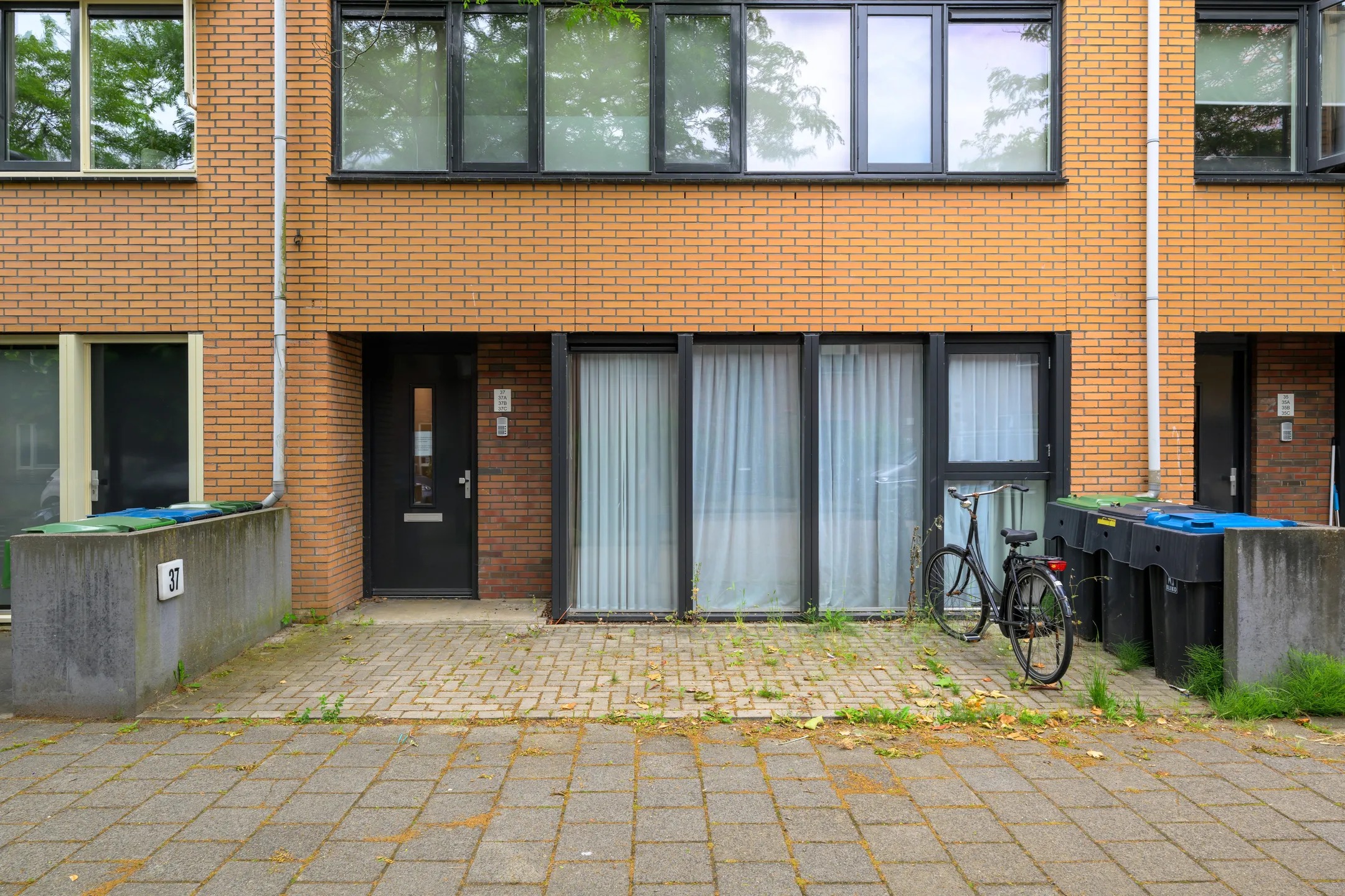 Portiekflat Fitterstraat 37 in Leiden