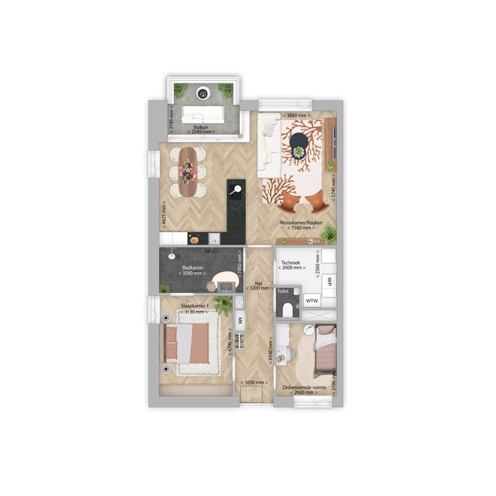 Galerijflat De Twijnderij 15 Leusden