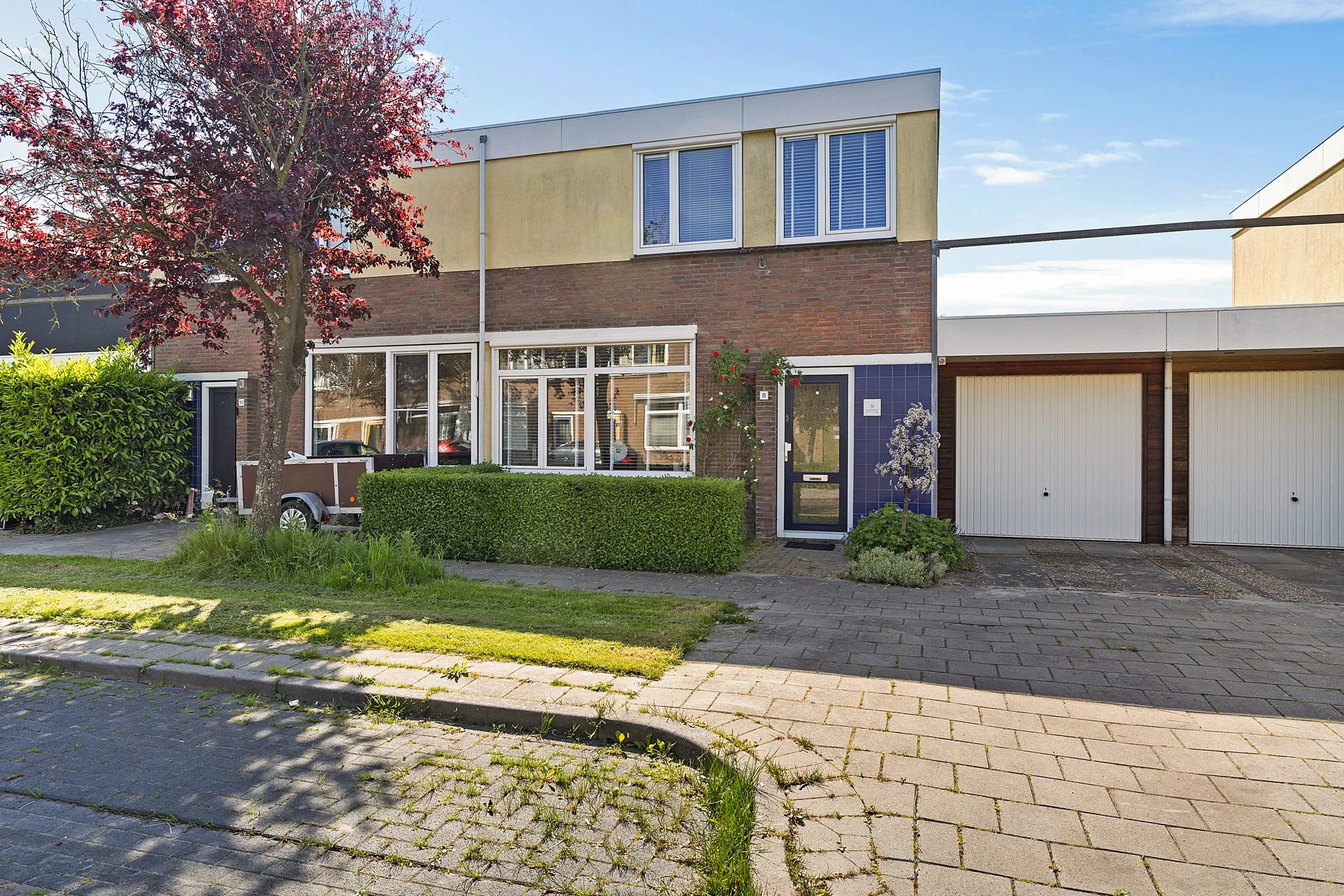 2-onder-1-kapwoning Johan Bongastraat 8 in Sneek
