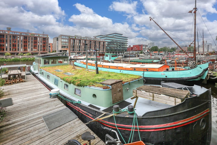 Woonboot, vrijstaande woning Westerdok 45 Amsterdam