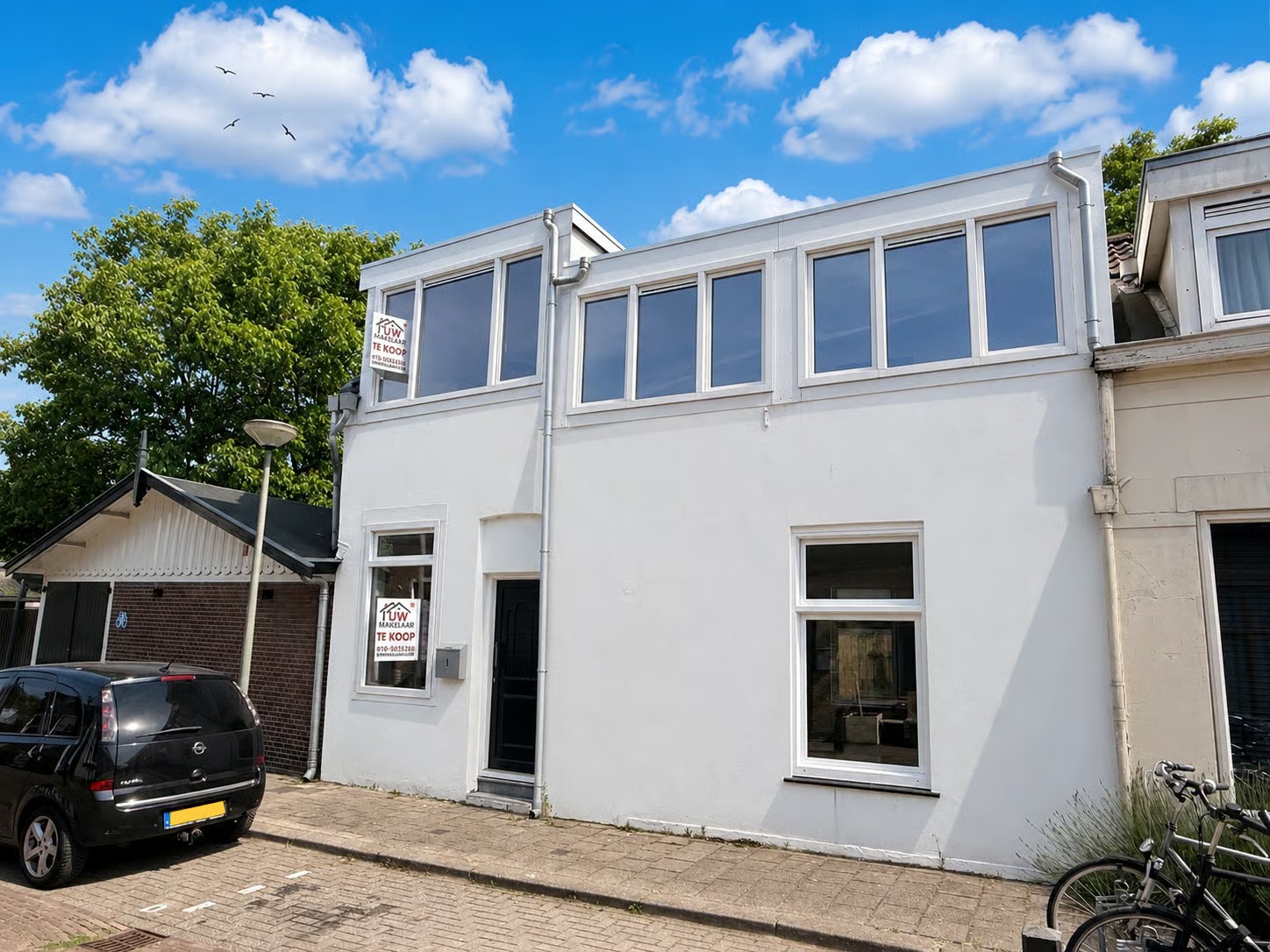 Hoekwoning Villastraat 1 in Schiedam