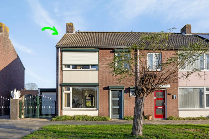 Hoekwoning Ridderstraat 12 in Wouw