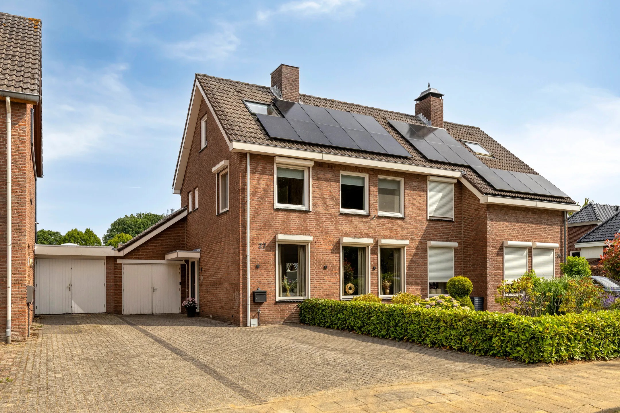 Geschakelde 2-onder-1-kapwoning Nieuwwijkstraat 27 in Heijen