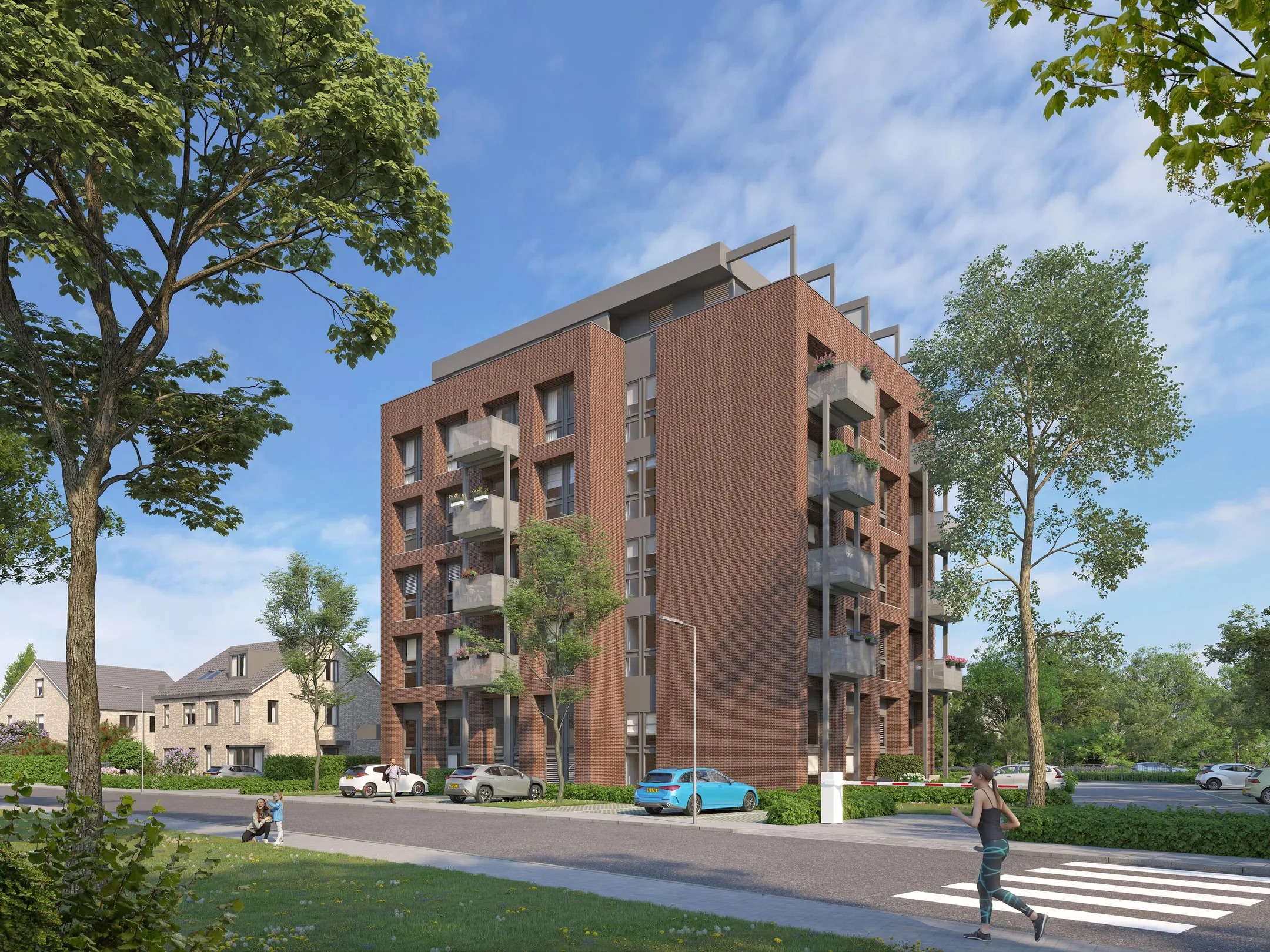 Galerijflat Swentiboldstraat 45 in Sittard