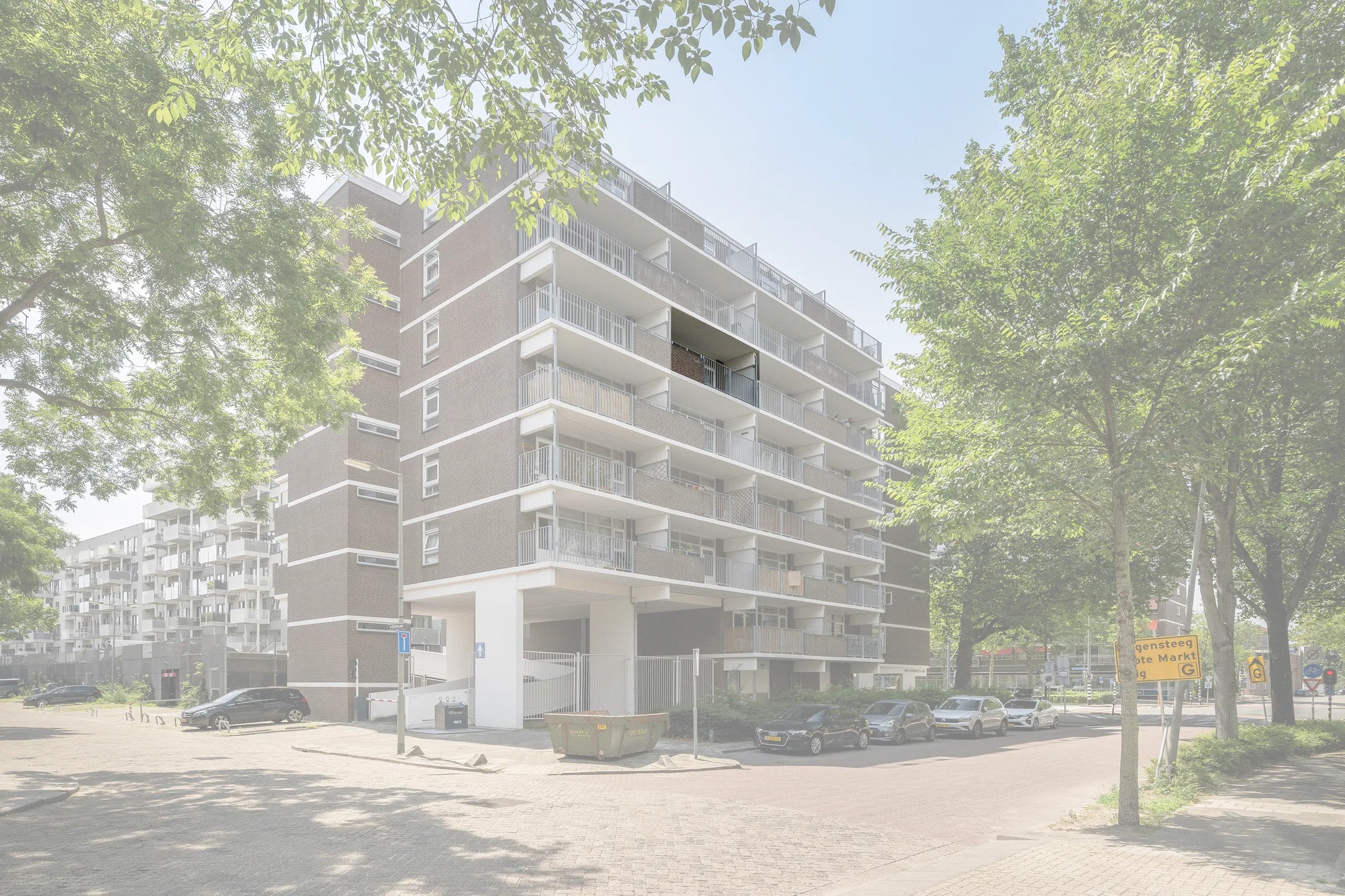 Galerijflat Delflandseweg 269 in Schiedam
