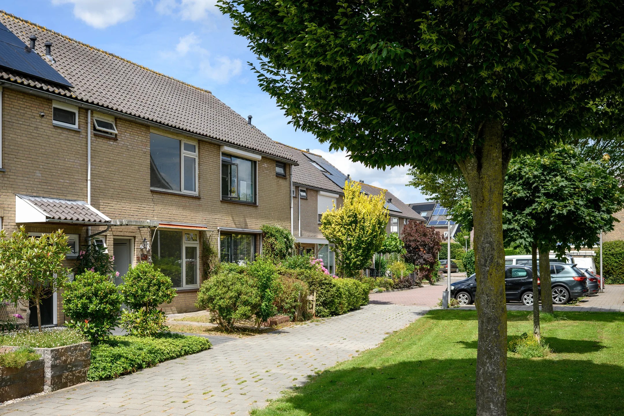 Tussenwoning Berkenlaan 17 in Oud-Alblas