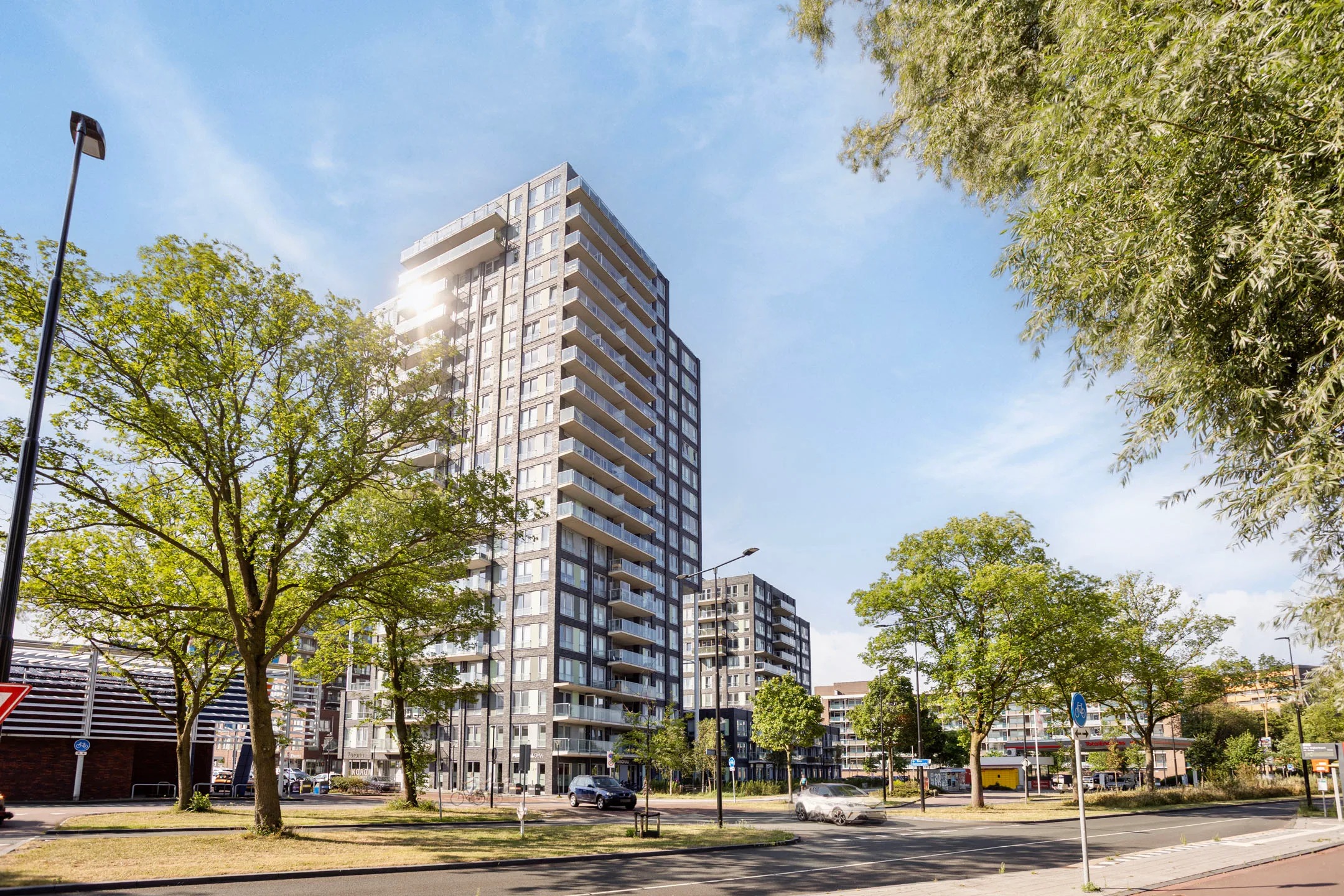 Galerijflat President Kennedyplein 169 in Beverwijk