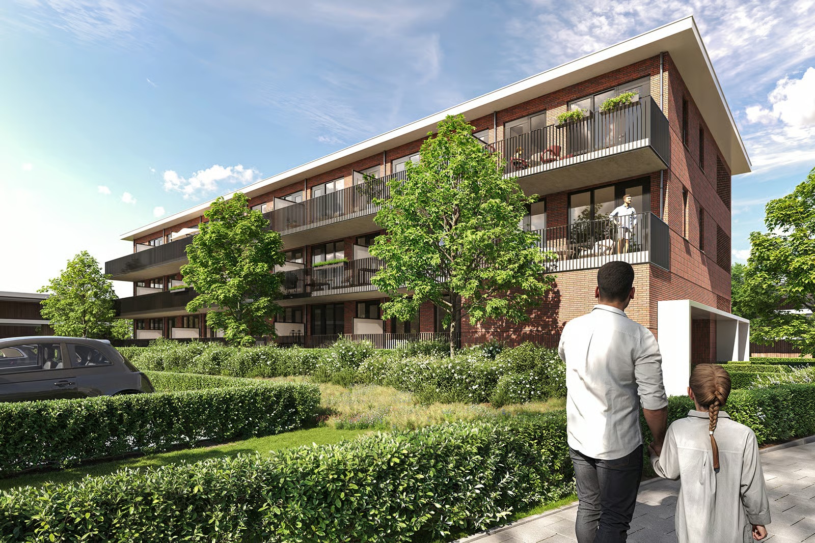 Galerijflat Hoefweg 145 in Ede