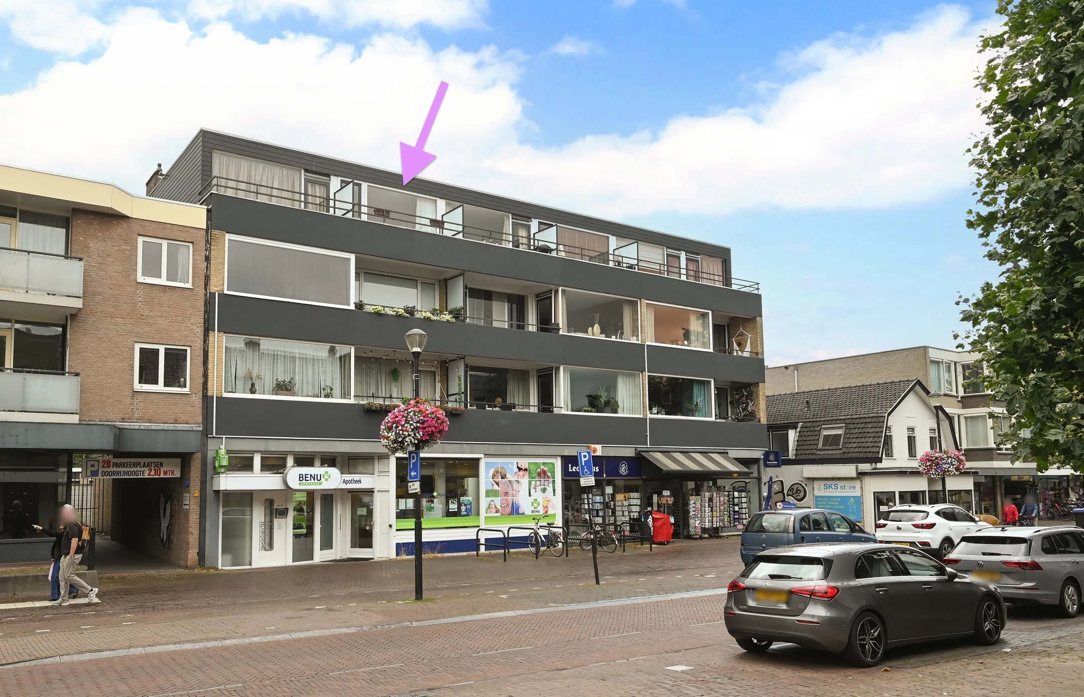 Galerijflat van Weedestraat 205 in Soest