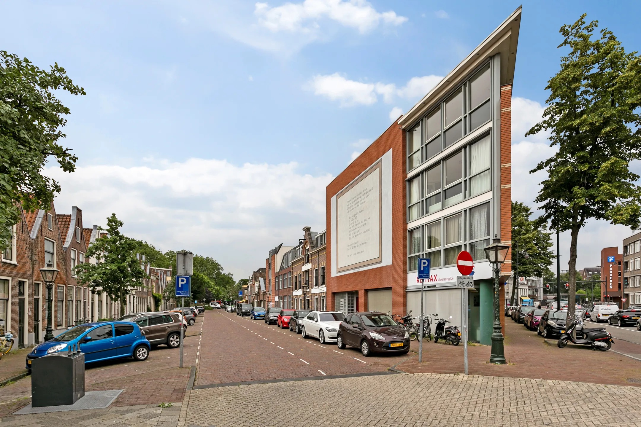 Portiekflat Geregracht 1 A in Leiden