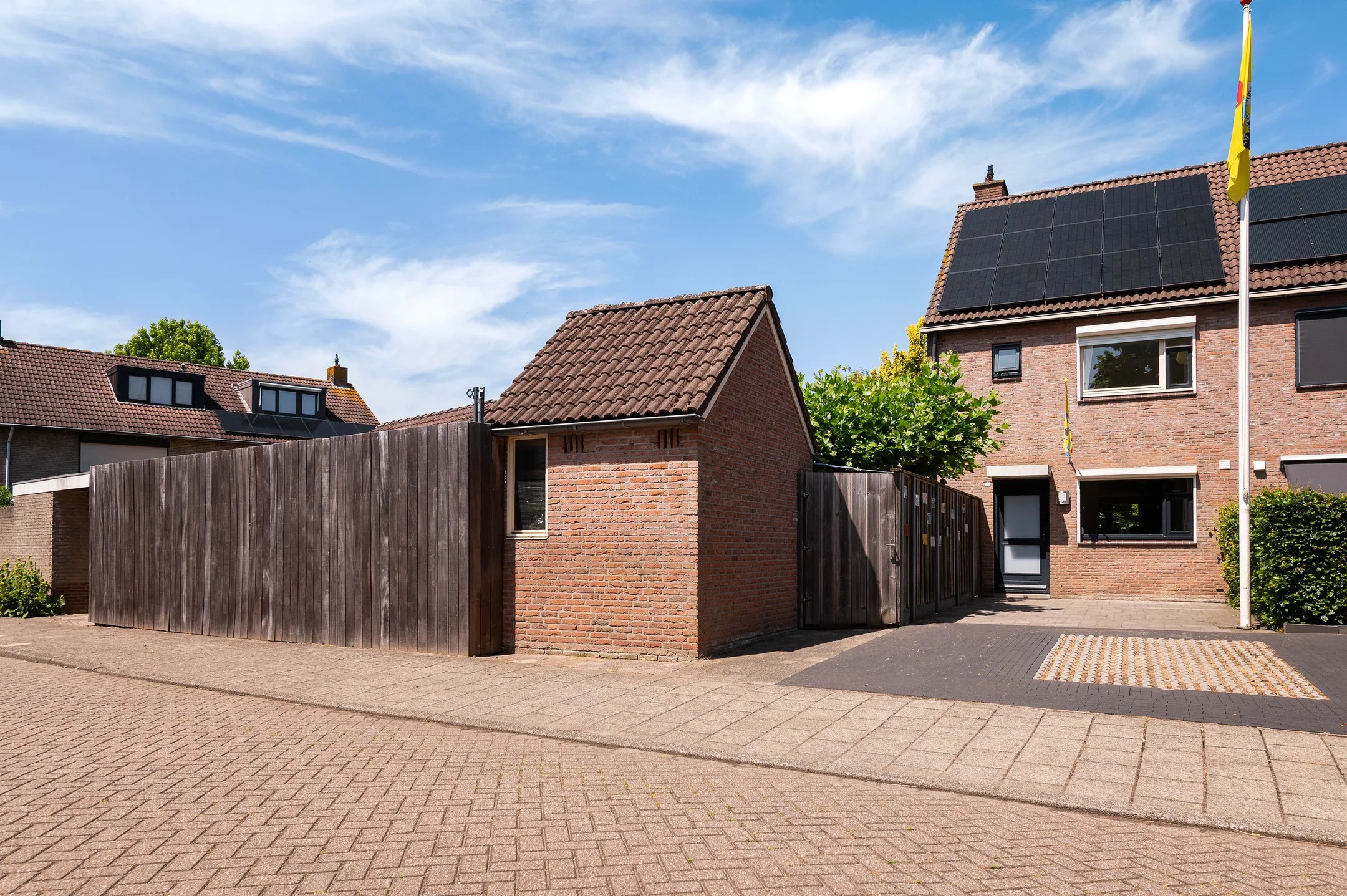 Hoekwoning van Coeverdenstraat 1 in Goor