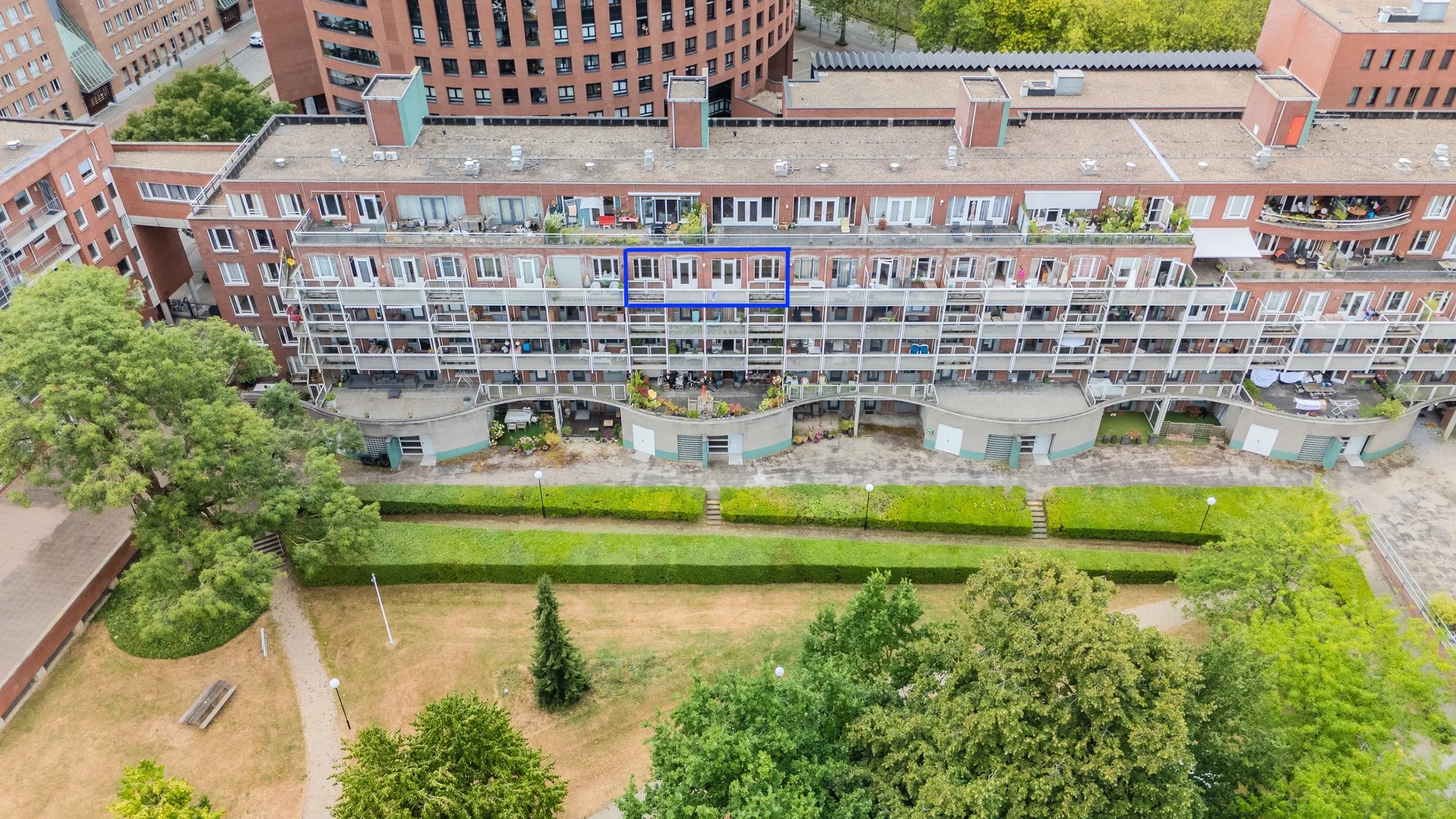 Galerijflat Clermontlunet 21 E in Maastricht