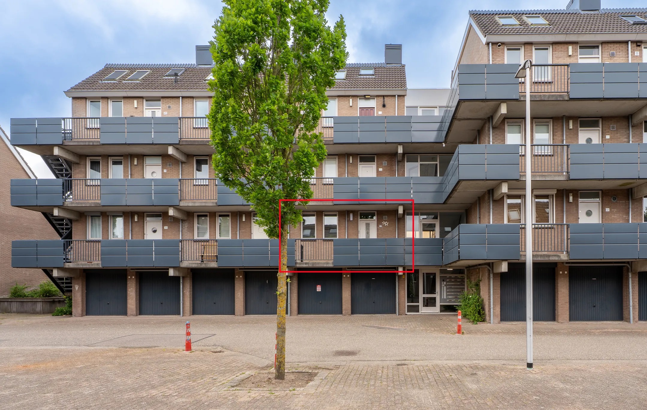 Galerijflat Sweelincklaan 37 in Rhoon