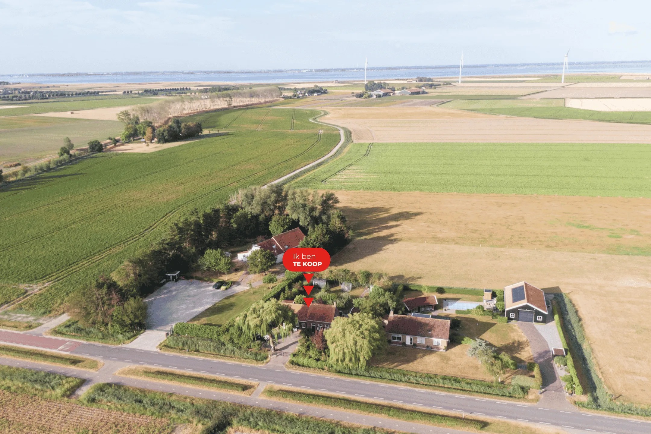 Vrijstaande woning Provincialeweg 11 in Sint-Maartensdijk