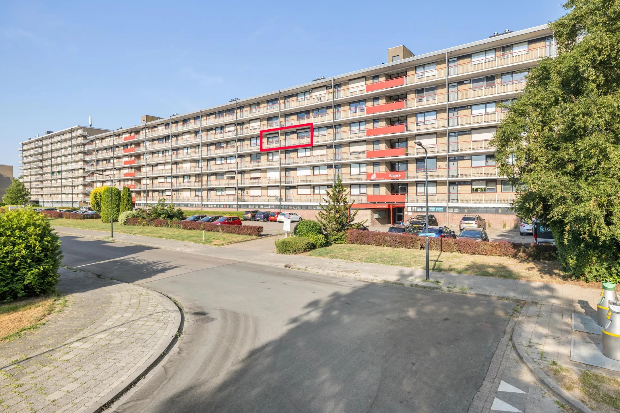 Galerijflat Hobokenstraat 379 in Breda